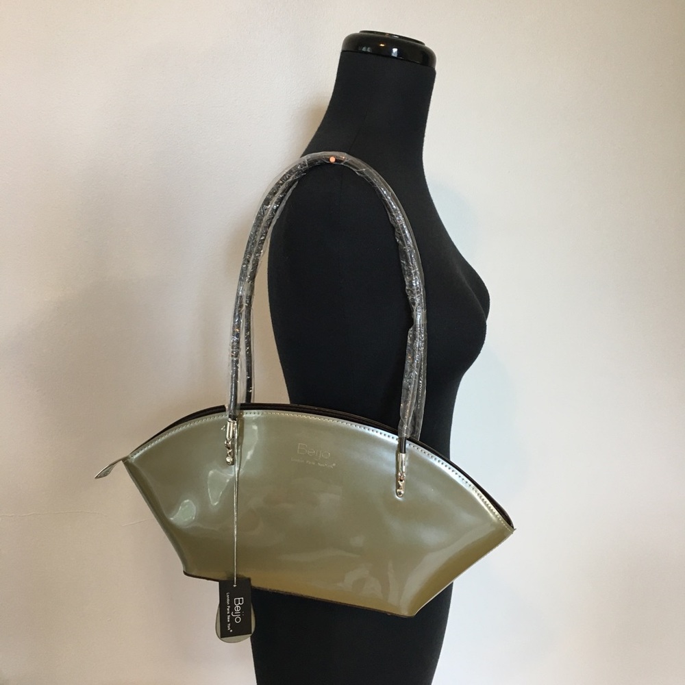 NWT Y2K Beijo Green Over the Moon Purse